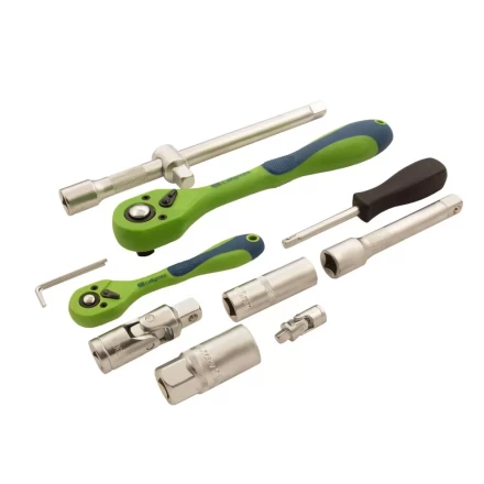 Набор инструментов 108 предметов, CrV, 1/2&quot;, 1/4&quot; Сибртех 13511 купить в Кургане