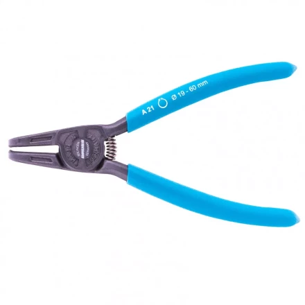 Съемник 165 мм для внешних стопорных колец (19-60 мм) изогнутые губки Gross 18341 купить в Кургане