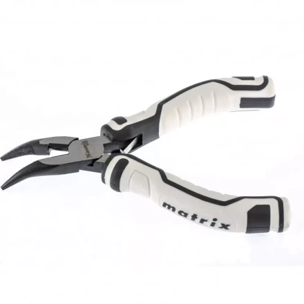 Длинногубцы Mini 125 мм изогнутые авторазжим Pro Matrix 17831 купить в Кургане