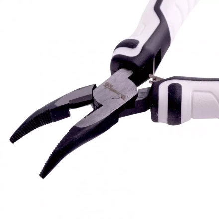 Длинногубцы Mini 125 мм изогнутые авторазжим Pro Matrix 17831 купить в Кургане