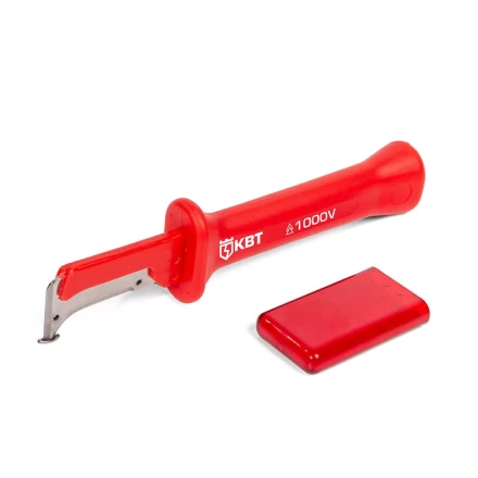 Универсальный набор инструментов КВТ СКМ-2 для опрессовки и снятия изоляции с диэлектрическим ножом монтажника (102352) купить в Кургане