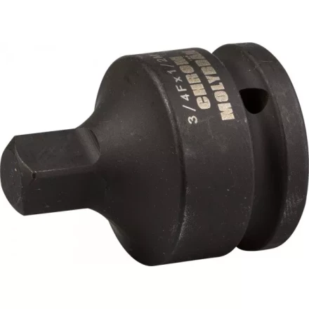 Адаптер KRAFTOOL &quot;INDUSTRIE QUALITAT&quot; ударный, уменьшающий (3/4&quot;F-1/2&quot;M), Cr-Mo, фосфатированный 27963_z01 купить в Кургане