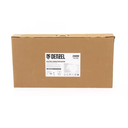 Конвектор электрический XCE-2000, 230 В, 2000 Вт, X-образный нагреватель Denzel 98117 купить в Кургане
