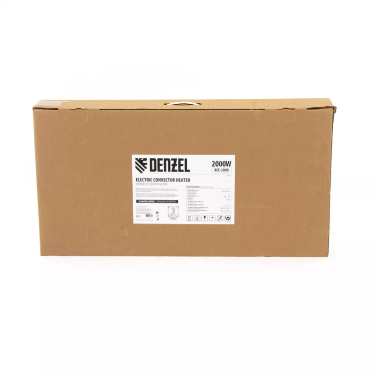 Конвектор электрический XCE-2000, 230 В, 2000 Вт, X-образный нагреватель Denzel 98117 купить в Кургане