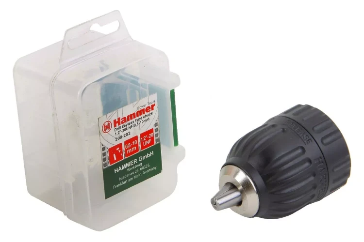 Патрон для дрели HAMMER Ф10мм 1/2" (208-202) купить в Кургане