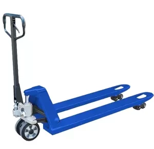 Тележка гидравлическая узковильная 2500 кг 1150х450 мм полиуретановые колеса TOR RHP 1000803 (1) купить в Кургане