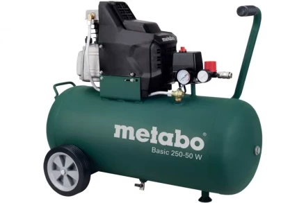 Компрессор безмасляный поршневой прямой привод Metabo Basic 250-50 W OF купить в Кургане