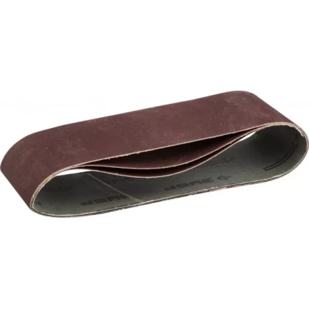 Лента шлифовальная бесконечная ЗУБР &quot;МАСТЕР&quot; на тканевой основе, для ЛШМ, P320, 75х457мм, 3шт 35541-320 купить в Кургане