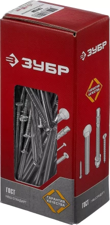 ЗУБР ГОСТ 4028-63, 80 x 3 мм, цинк, 1 кг, строительные гвозди (305031-30-080) купить в Кургане