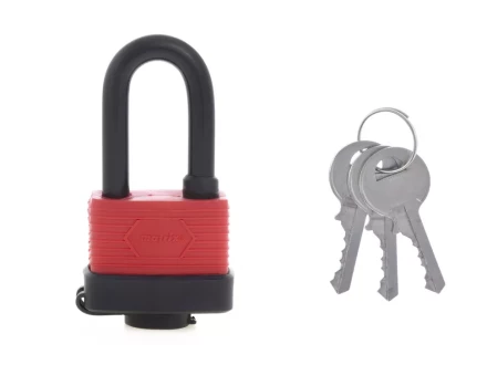 Замок навесной всепогодный 50 мм удлиненная дужка MTX 918269 купить в Кургане