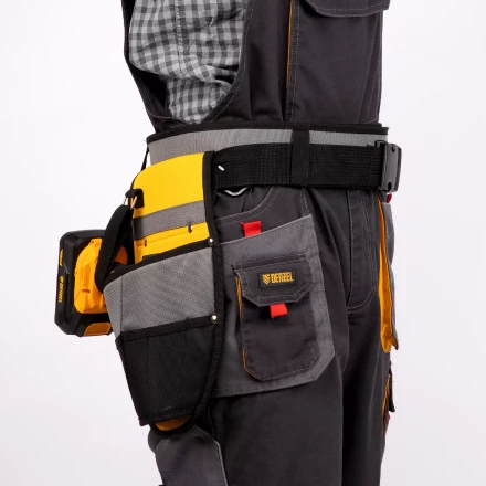 Пояс монтажника, сумки поясные, кобура для шуруповерта// Denzel 90291 купить в Кургане