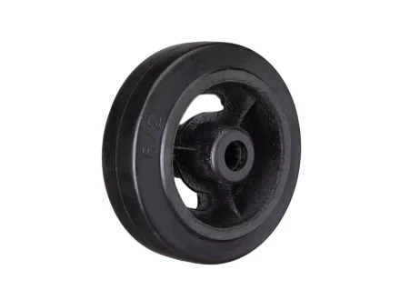 Колесо большегрузное D 80 200 мм резина на ось (F) 1027163 купить в Кургане