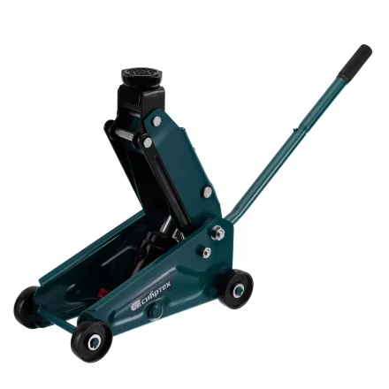 Домкрат гидравлический подкатной Сибртех 50837, 2,5 т, 148-387 мм, в пласт. кейсе купить в Кургане