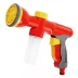 Пистолет-распылитель GRINDA универсальный &quot;3 в 1&quot;: полив, удобрение,мойка, пластмассовый, 9-позиционный 8-427378 купить в Кургане