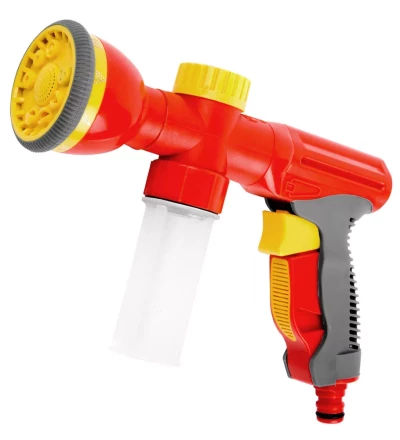 Пистолет-распылитель GRINDA универсальный &quot;3 в 1&quot;: полив, удобрение,мойка, пластмассовый, 9-позиционный 8-427378 купить в Кургане