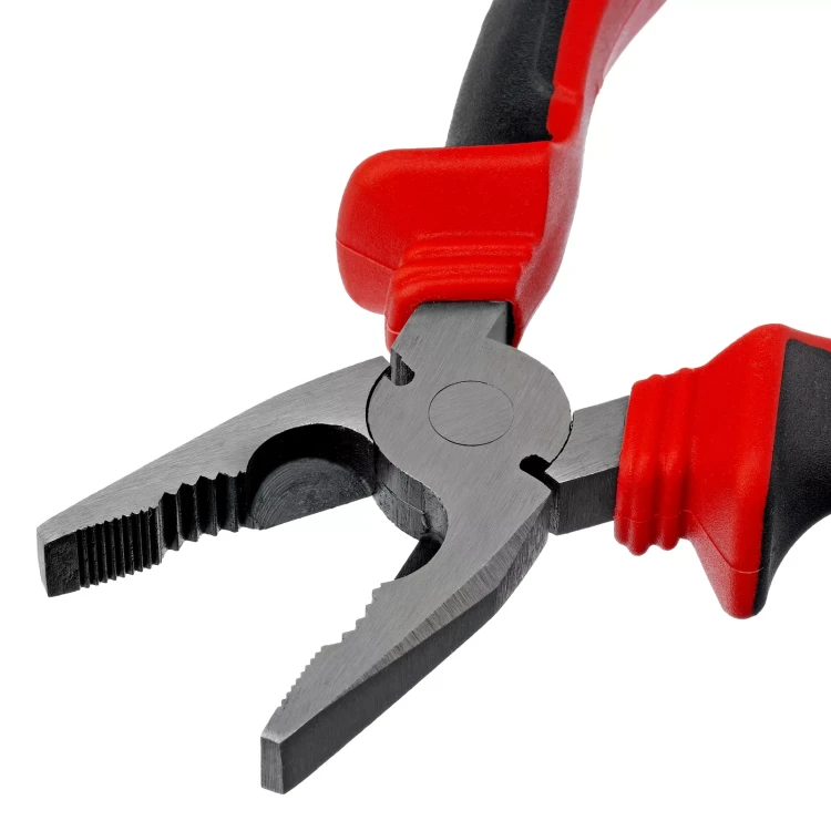 Плоскогубцы комбинированные Matrix, 180 мм, хром-ванадий, двухкомпонентные рукоятки, 17091 купить в Кургане