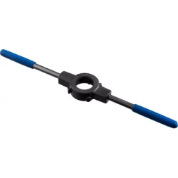 Плашкодержатель ЗУБР "ПРОФЕССИОНАЛ" со стопорными винтами, сталь 45, посадочный диаметр - 30 мм, высота - 11 мм, общая длина - 285 мм 28150-30