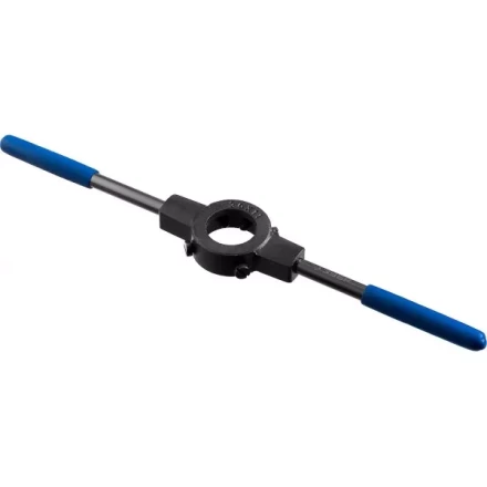 Плашкодержатель ЗУБР &quot;ПРОФЕССИОНАЛ&quot; со стопорными винтами, сталь 45, посадочный диаметр - 30 мм, высота - 11 мм, общая длина - 285 мм 28150-30 купить в Кургане