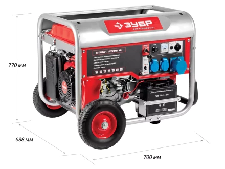 Генератор бензиновый ЗЭСБ-5500-ЭНА серия МАСТЕР купить в Кургане