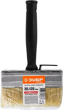 Кисть-макловица ЗУБР &quot;ОПТИМА&quot;, светлая щетина, пластмассовый корпус, 30х120мм 01802-12 купить в Кургане