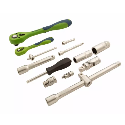 Набор инструментов 82 предмета, CrV, 1/2&quot;, 1/4&quot; Сибртех 13514 купить в Кургане