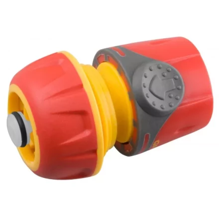 Соединитель GRINDA &quot;Premium&quot; с автостопом, пластмассовый с TPR, 3/4&quot; 8-426430 купить в Кургане