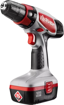 Дрель-шуруповерт 2 АКБ ЗДА-12-2 КИН серия МАСТЕР купить в Кургане