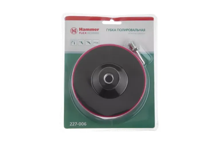 Круг полировальный HAMMER 227-006 PD M14 WL 125 х 50мм купить в Кургане