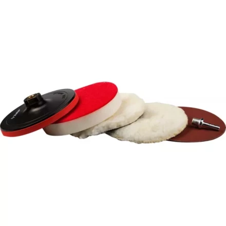 Набор ЗУБР &quot;ЭКСПЕРТ&quot; насадки полировальные для дрели/УШМ, 180мм, 7шт 3591-180-H7 купить в Кургане