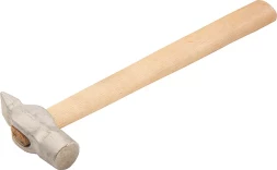 Молоток слесарный 200 г круглый боек деревянная рукоятка Россия 10238