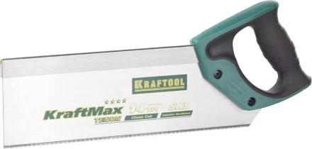 Ножовка с обушком для стусла (пила) KRAFTOOL "KraftMax" TENON, 14 /15 TPI, 300 мм, специальный зуб 15228-30 купить в Кургане