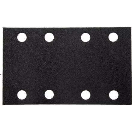 Лист шлиф. универс. URAGAN &quot;Оптимал. для тверд. пород дерева&quot; 8 отв. по линии, на липучке, для ПШМ, P80, 80х133мм, 10шт 907-22111-080-10 купить в Кургане