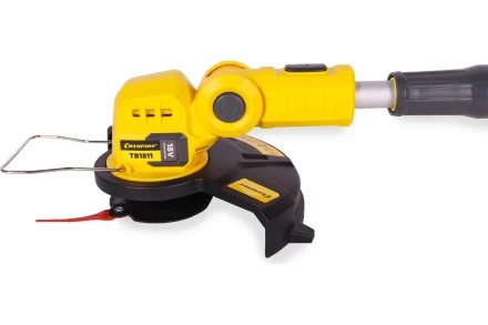 CHAMPION Триммер аккумуляторный TB1811 (18В4Ач Li-ion1,8кг100мин250мм1,8мм9000об/мин безАКБиЗУ) купить в Кургане