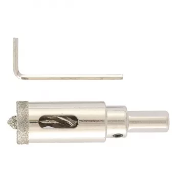 Сверло алмазное по керамограниту 32 х 67 мм 3-гранный хвостовик MATRIX 726323 купить в Кургане