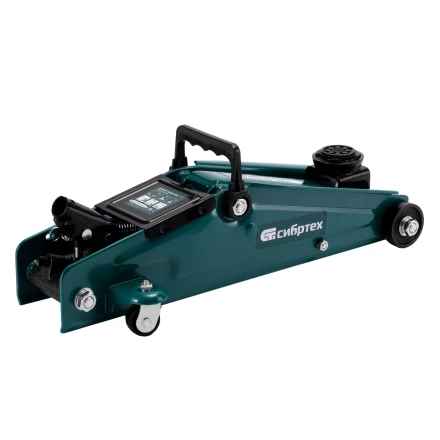 Домкрат гидравлический подкатной Сибртех 50838, 3 т, 135-400 мм купить в Кургане