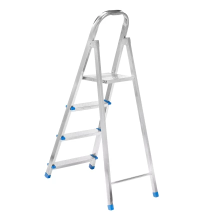 Стремянка Сибртех 97836, 4 ступени, стальная, оцинкованная купить в Кургане
