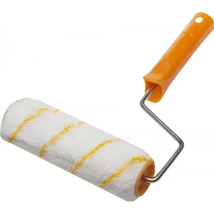 Валик GIRPAINT ПОЛИАКРИЛ малярный в сборе, ворс 10мм, бюгель 6мм, 30х150мм, STAYER Master 0315-15 купить в Кургане