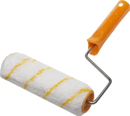 Валик GIRPAINT ПОЛИАКРИЛ малярный в сборе, ворс 10мм, бюгель 6мм, 30х150мм, STAYER Master 0315-15 купить в Кургане