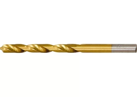 Сверло по металлу 3,2 мм HSS нитридтитановое покрытие цилиндрический хвостовик MATRIX 717320 купить в Кургане