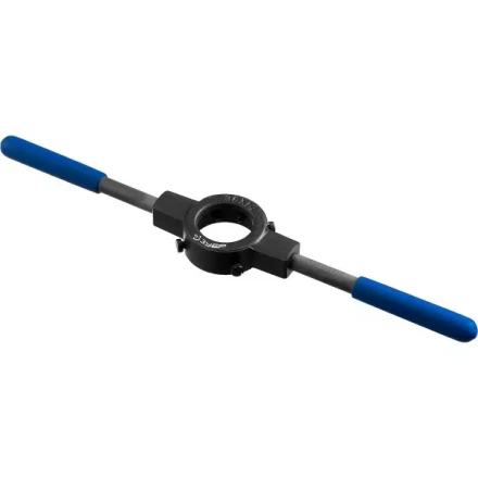 Плашкодержатель ЗУБР &quot;ПРОФЕССИОНАЛ&quot; со стопорными винтами, сталь 45, посадочный диаметр - 38 мм, высота -11 мм, общая длина - 315 мм 28150-38 купить в Кургане