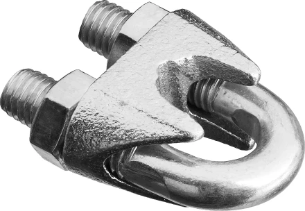 Зажим троса DIN 741, оцинкованный, 16мм, 10 шт, STAYER Master 30535-16 30535-16 купить в Кургане