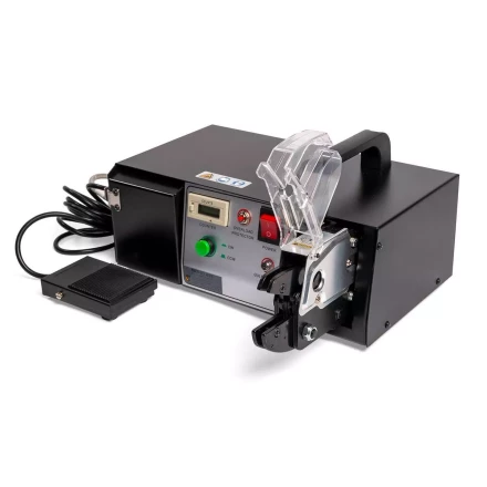 Пресс-клещи электрические КВТ ПКЭ-01 для опрессовки наконечников и разъемов матрицами МПК (87730) купить в Кургане