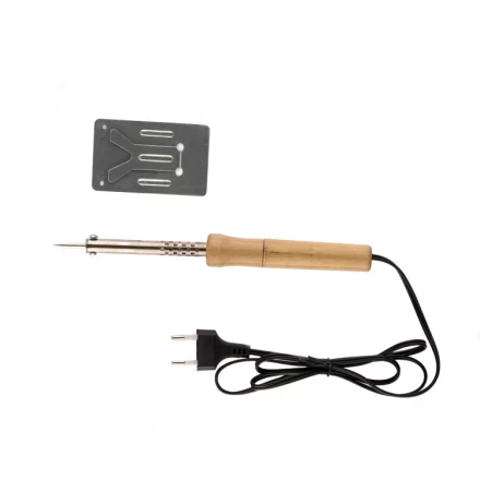 Паяльник с ручкой из дерева 30 Вт 220 В Sparta 913101 купить в Кургане