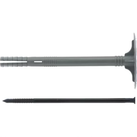 Дюбель &quot;Гриб&quot; для крепления утеплителя 70 мм 50 шт Сибртех 46030 купить в Кургане