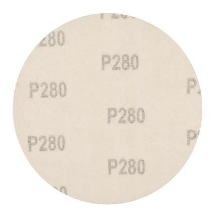 Круг абразивный на ворсовой подложке под &quot;липучку&quot;, P 280, 125 мм, 10 шт Сибртех 738727 купить в Кургане