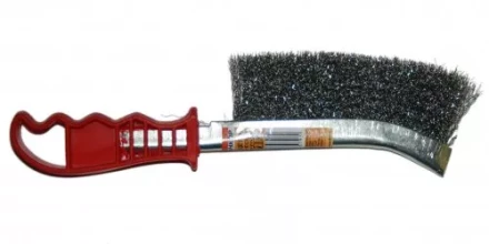 Щетка металлическая с пластиковой ручкой Энкор 51600 купить в Кургане