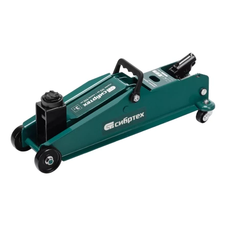 Домкрат гидравлический подкатной Сибртех 50841, 3 т, 192-532 мм, SUV купить в Кургане