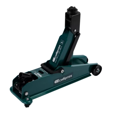 Домкрат гидравлический подкатной Сибртех 50841, 3 т, 192-532 мм, SUV купить в Кургане