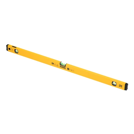 Уровень алюминиевый Denzel, магнит, фрезерованный, 3 глазка (1 зеркал.), 0,5 мм/м, 1000 мм, 33693 купить в Кургане