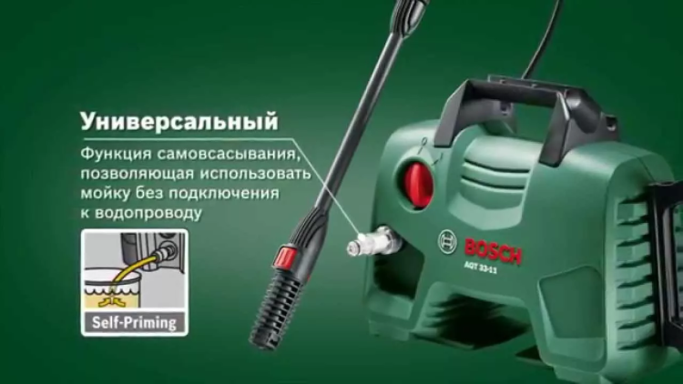 Минимойка-мойка высокого давления Bosch AQT 33-11 купить в Кургане